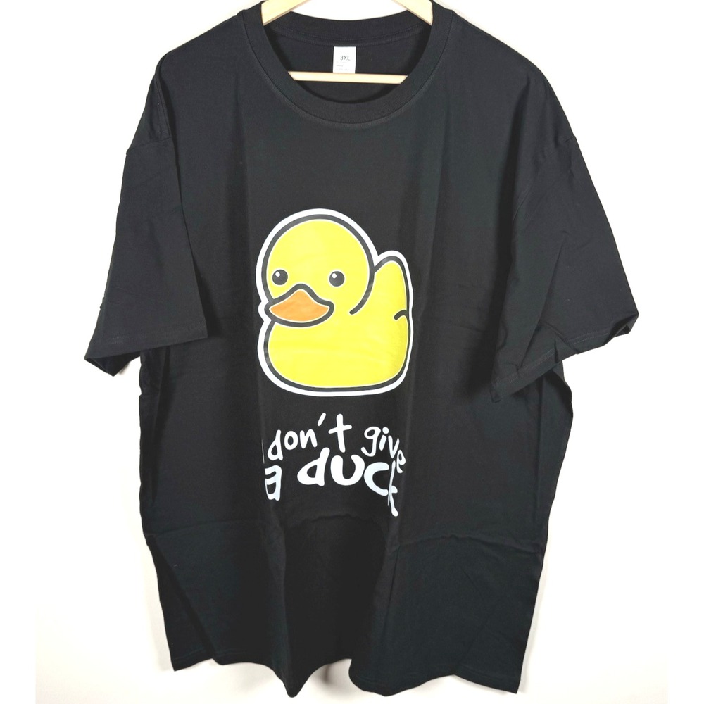 I Don't Give A Duck Funny Mens Ladies T-Shirt Party Joke Gift Novelty Top‎ 3XL - Picture 2 of 5